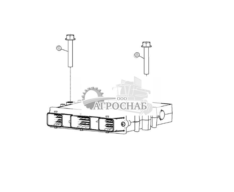 Блок управления двигателем (ECU) (двигатель 6090HT001) - ST10588 265.jpg